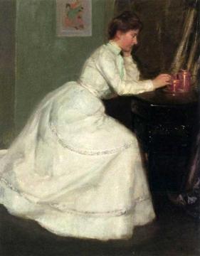 Portrait Of Alice Carey Artwork by Richard Edward Miller