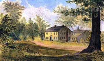 The Wayside Inn, Sudbury, Massachusetts Artwork by James Madison Alden