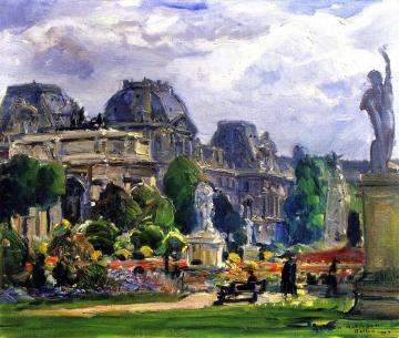 Jardin Du Carrousel, Paris Artwork by Joseph Kleitsch