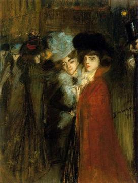 Dos Mujeres Artwork by Joaquin Sunyer y Miro