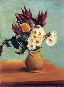 Vase Of Flowers Artwork by Andre Derain