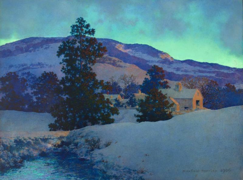 Dingleton Farm Artwork by Maxfield Parrish