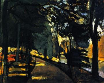 Path in the Bois de Boulogne Artwork by Henri Matisse
