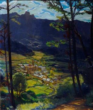 Paisaje Artwork by Jose Bardasano Baos