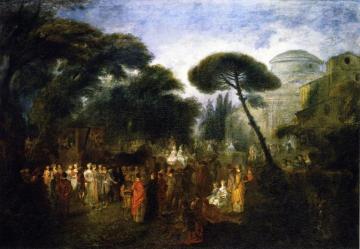 The Village Bride Artwork by Jean-Antoine Watteau