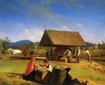 Cider Making Artwork by William Sidney Mount
