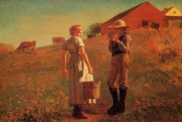 A Temperance Meeting Artwork by Winslow Homer