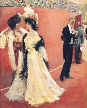 Before The Performance Artwork by Oscar Bluhm