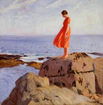 A Dark Pool Artwork by Dame Laura Knight