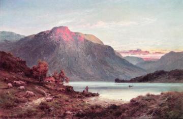 Ben Lomond Artwork by Alfred de Breanski, Sr.