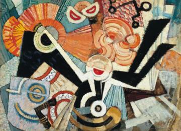 Syncopated Accompaniment (staccato) Artwork by Frantisek Kupka