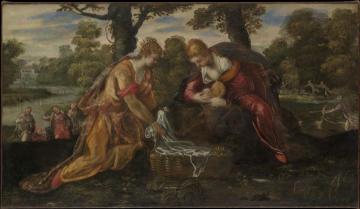 The Finding Of Moses Artwork by Tintoretto Jacopo