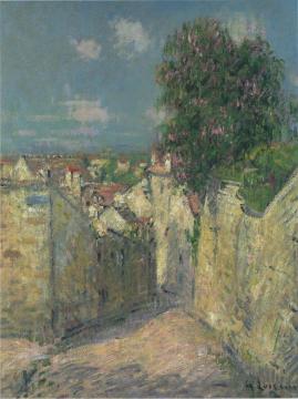 Street in Pontoise Artwork by Gustave Loiseau