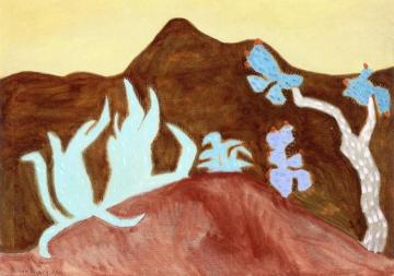 Cactus Artwork by Milton Avery