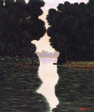 The River Artwork by Camille Bombois