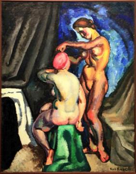 Two Nudes Artwork by Ilya Mashkov