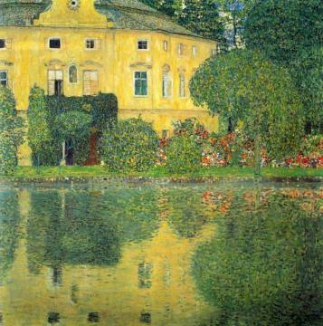 Schloss Kammer on the Attersee IV Artwork by Gustav Klimt