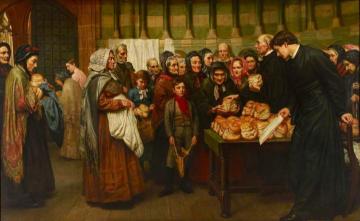 For The Bread Of The Needy Is Their Life Artwork by Valentine Cameron Prinsep