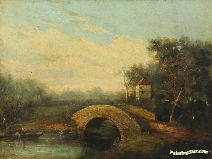 Perivale Bridge Artwork by Alexander Austen