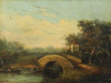 Perivale Bridge Artwork by Alexander Austen