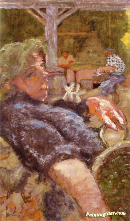 The Press At Grand-lamps Artwork by Pierre Bonnard