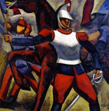 Le Cuirassier Artwork by Roger de la Fresnaye