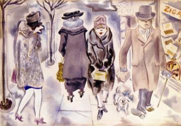 Kurfürstendamm Artwork by George Grosz