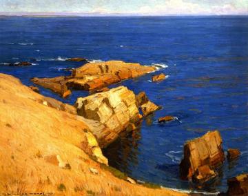 The Silent Summer Sea Artwork by William Wendt