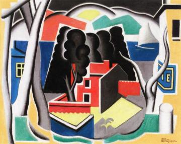 Landscape Artwork by Jean Metzinger