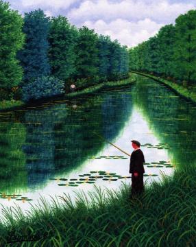 A Bend In The Oise Artwork by Camille Bombois