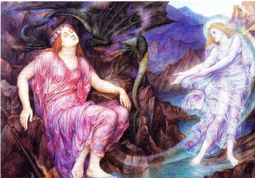 The Passing of the Soul at Death Artwork by Evelyn de Morgan