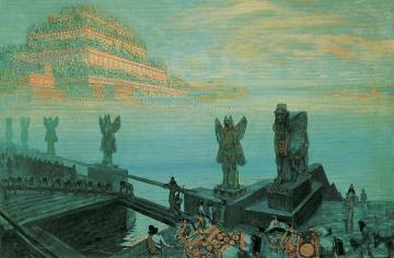 Babylon Artwork by Frantisek Kupka