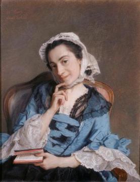 Portrait Of Louise D'Épinay Artwork by Jean Etienne Liotard