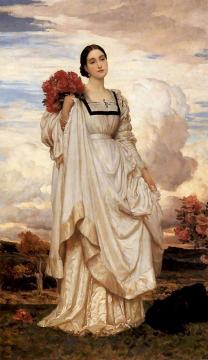 The Countess Brownlow Artwork by Sir Frederick Lord Leighton