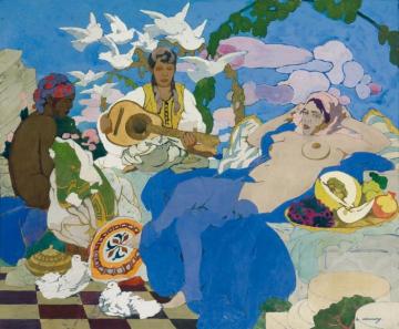 The Concert Artwork by Léon Cauvy