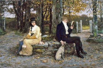 The Waning Honeymoon Artwork by George Henry Boughton