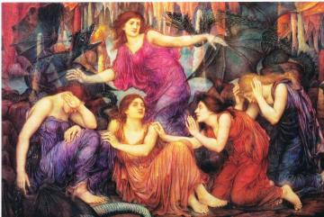 The Captives Artwork by Evelyn de Morgan