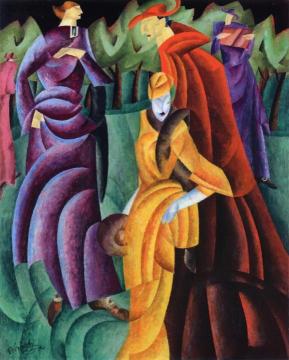Jesuits III Artwork by Lyonel Feininger