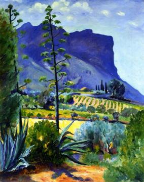 The Aloes In Bloom, Cassis Artwork by Henri Manguin