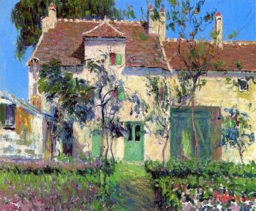 The Garden Behind the House Artwork by Gustave Loiseau