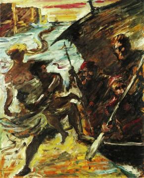 The Abduction Artwork by Lovis Corinth