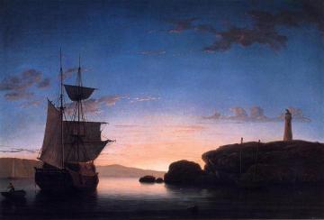 Fishing Party Artwork by Fitz Hugh Lane