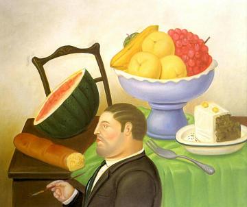 Painter Of Still Life Artwork by Fernando Botero