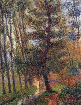 Banks of the Sausseron at Nesles Artwork by Gustave Loiseau