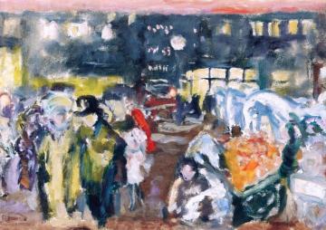 Boulevard de Clichy Artwork by Pierre Bonnard