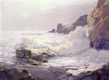 Fogg Bank Artwork by Frederick Judd Waugh