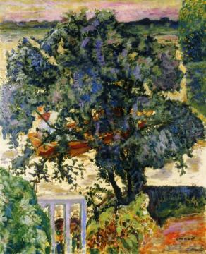 Tree By The River Artwork by Pierre Bonnard