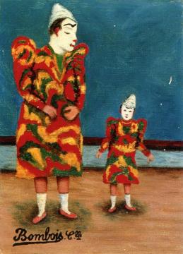 Pipo and His Son Artwork by Camille Bombois