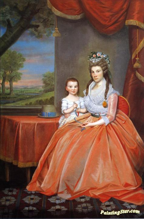 Mrs. Elihaj Boardman and Son Artwork by Ralph Earl