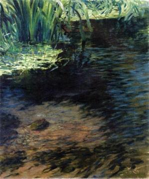 The Pond at Trivaux Artwork by Frantisek Kupka